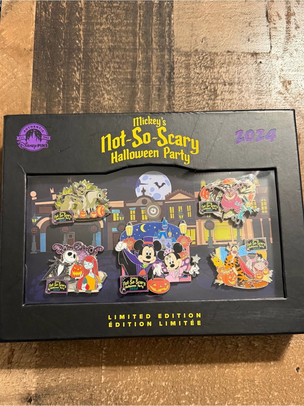 Mickey’s Not-So-Scary Halloween Party 2024 Limited Edition Pin Set